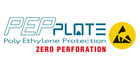 PEP-PLATE προστασία πολυαιθυλενίου με μηδενική διάτρηση και χαμηλή ηλεκτρική αντίσταση